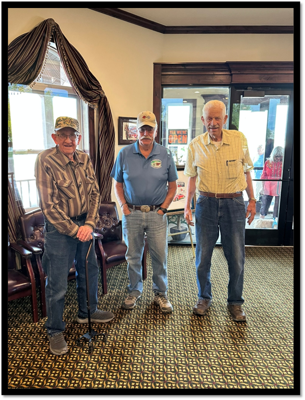 A group of men standing in a room

AI-generated content may be incorrect.