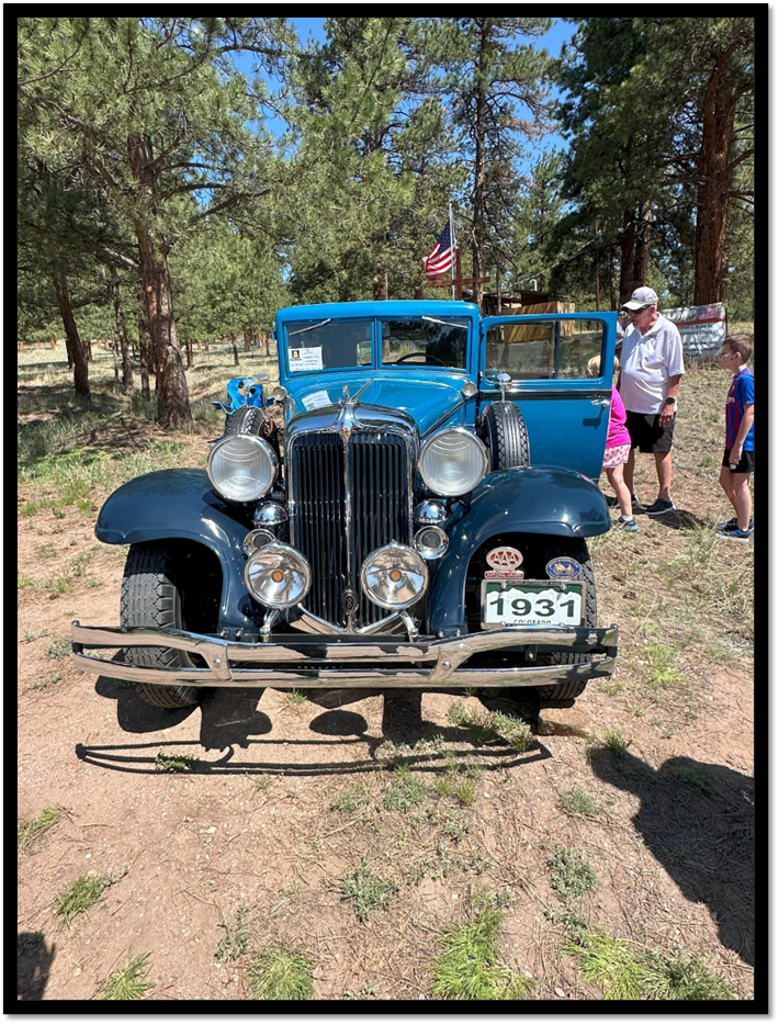 A blue truck parked on a dirt road

AI-generated content may be incorrect.