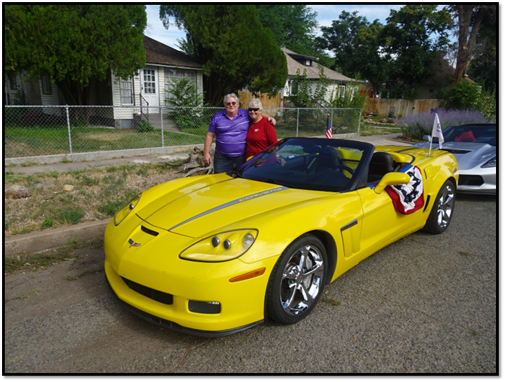 A yellow sports car

Description automatically generated with medium confidence